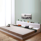 ベッド連結 ローベッド ワイドK240(SD×2) フロアベッド 国産ポケットコイル