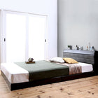 ベッド連結 ローベッド ダブル フロアベッド 国産ボンネルコイル