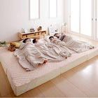 ファミリーマットレス 敷布団 ワイドK200 厚さ16cm 洗える 敷パッド付き