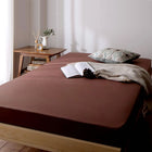 ボックスシーツ 単品 ベッド用 1枚 セミシングル ショート丈専用 綿混