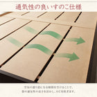 畳ベッド ベット セミダブル 布団収納 棚・ クッション畳 お客様組立