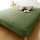 ボックスシーツ 単品 ベッド用 ワイドK280 大きなファミリーサイズ タオル コットン 100%