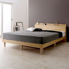 すのこベッド 棚 コンセント フランスベッド マルチラススーパースプリング ダブル