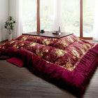 こたつ用掛布団単品 4尺長方形 80×120 天板対応 国産 高級花柄ボリューム大判