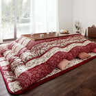 こたつ 掛布団&敷布団 2点セット 6尺長方形 90×180 天板対応 日本製 家族で囲める大判 ボリューム