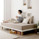 シングル ショート丈脚付きマットレス すのこ 薄型抗菌国産ポケットコイル 脚15cm