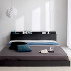 ベッド フロアベッド シングル スタンダードボンネルコイル ライト・コンセント付き