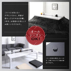 こたつ テーブル単品 5尺長方形 80×150 ワイドサイズ 鏡面仕上げ