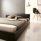 ベッド フロアベッド シングル レザー スタンダードボンネルコイル