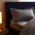 布団カバーセット ベッド用 セミダブル3点セット 冬のホテルスタイル (ピローケースx 1掛布団カバー, ボックスシーツ)