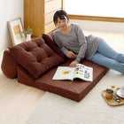 ビーズクッションチェア 単品 2人掛け ごろ寝