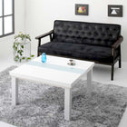 こたつ テーブル単品 鏡面仕上 正方形 75×75 モノトーン