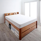 シングルベッド フランスベッド マルチラススーパースプリングマットレス付き シングル 高さ調節 天然木すのこベッド