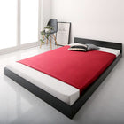 セミダブルベッド ローベッド スタンダードボンネルコイル