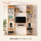 つっぱりシェルフ・ラック 本体 幅90 奥行29 国産 ひのき