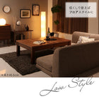 ダイニングこたつ テーブル単品 W120-180 高さ調節 3段階伸長式