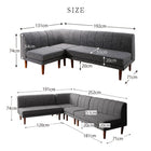 ダイニングこたつ テーブル単品 W120-180 高さ調節 3段階伸長式