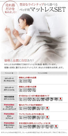 ファミリーベッド すのこ スタンダードボンネルコイルマットレス付き ワイドK240(SD×2) お客様組立 高さ調整 国産