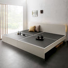 畳ベッド 美草 ワイドK240(SD×2) お客様組立 高さ調整 国産 ホワイト