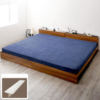 スキマパッド+ボックスシーツ ワイドキング200 レギュラー丈 マットレスのスキマを埋める