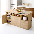 ワイドバタフライキッチンカウンター 幅150 キッチン収納・作業台・テーブル