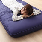 敷布団 単品 セミダブル 日本製 厚み15cm 極厚三層