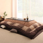 こたつ布団しじら織パッチワーク こたつ用掛布団単品 6尺長方形(90×180cm)天板対応