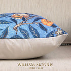 ウィリアムモリス クッションカバー 青いフルーツ ブルー 45X45cm