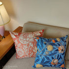 ウィリアムモリス クッションカバー 青いフルーツ ブルー 45X45cm