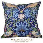 ウィリアムモリス クッションカバー いちご泥棒 Strawberry Thief 45X45cm