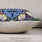 ウィリアムモリス クッションカバー いちご泥棒 Strawberry Thief 45X45cm