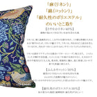 ウィリアムモリス クッションカバー いちご泥棒 Strawberry Thief 45X45cm