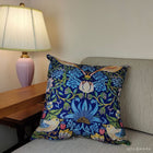 ウィリアムモリス クッションカバー いちご泥棒 Strawberry Thief 45X45cm