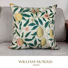 ウィリアムモリス クッションカバー フルーツ Fruit ベージュ 45X45cm