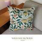 ウィリアムモリス クッションカバー フルーツ Fruit ベージュ 45X45cm