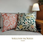 ウィリアムモリス クッションカバー フルーツ Fruit ベージュ 45X45cm