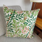 ウィリアムモリス クッションカバー スウィートブライアー Sweet Briar grn 45X45cm