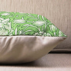 ウィリアムモリス クッションカバー ワイルドチューリップ Wild Tulip グリーン 45X45cm