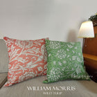 ウィリアムモリス クッションカバー ワイルドチューリップ Wild Tulip グリーン 45X45cm