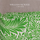 ウィリアムモリス クッションカバー ラークスパー Larkspur グリーン 45X45cm