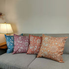 ウィリアムモリス クッションカバー ワイルドチューリップ Wild Tulip マスタード 45X45cm