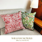ウィリアムモリス クッションカバー バード&アネモネ Bird&Anemone red 45X45cm