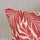 ウィリアムモリス クッションカバー ラークスパー Larkspur アップリコット・レッド 45X45cm