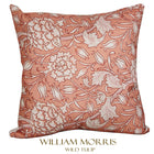 ウィリアムモリス クッションカバー ワイルドチューリップ Wild Tulip ピーチ 45X45cm