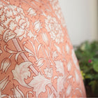 ウィリアムモリス クッションカバー ワイルドチューリップ Wild Tulip ピーチ 45X45cm