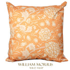 ウィリアムモリス クッションカバー ワイルドチューリップ Wild Tulip オレンジ 45X45cm
