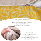 ウィリアムモリス クッションカバー ラークスパー Larkspur イエロー 45X45cm