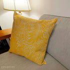 ウィリアムモリス クッションカバー ラークスパー Larkspur イエロー 45X45cm