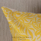 ウィリアムモリス クッションカバー ラークスパー Larkspur イエロー 45X45cm