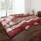 こたつ用掛布団単品 5尺長方形 90×150 天板対応 ローズ柄国産ボリューム